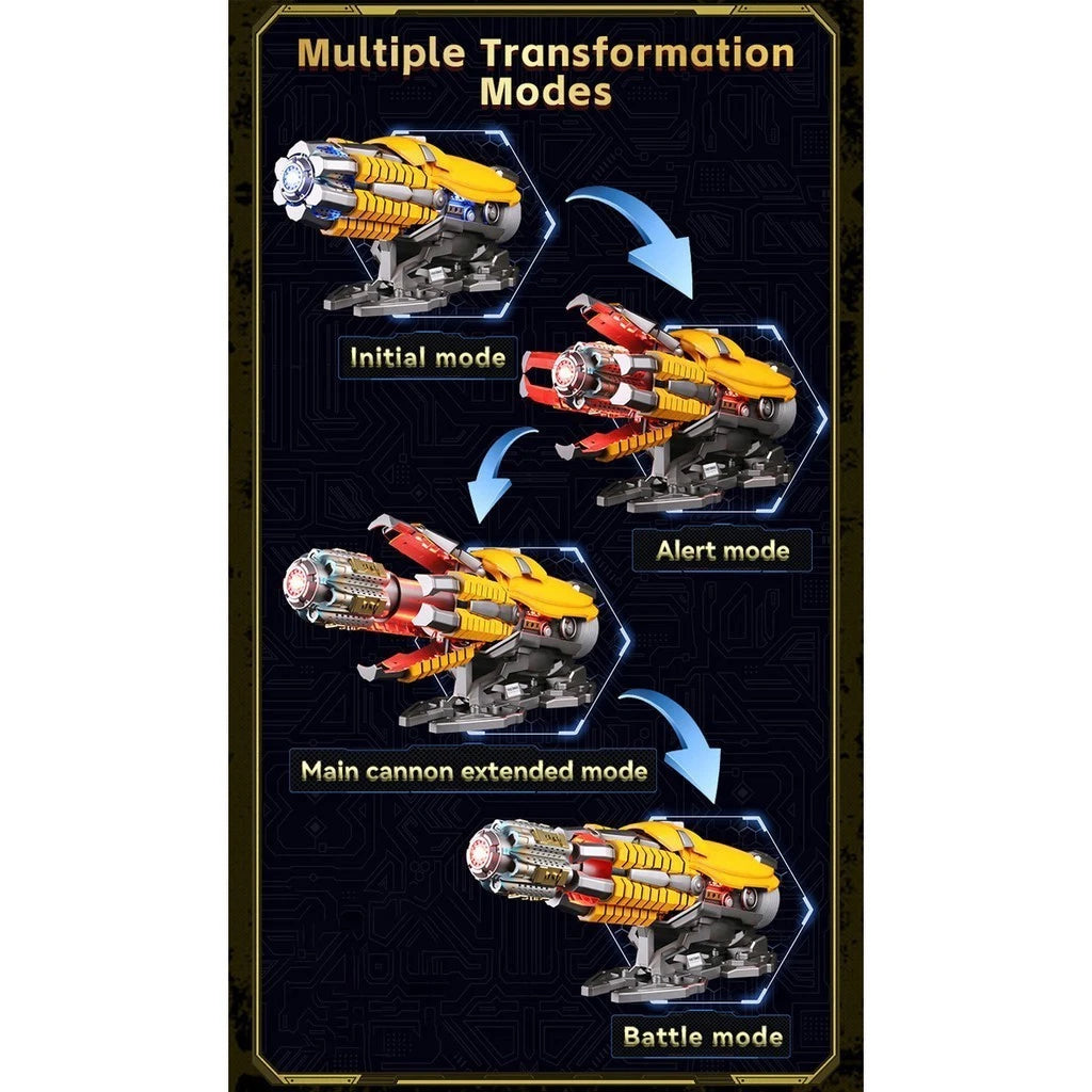 HIPLAY Killerbody Transformers Bumblebee Hand Cannon 1:1 Wearable CosPlay KILLERBODY - KOEEK