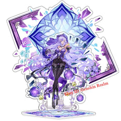 Anime Honkai: Star Rail Black Swan Stand Establish Plates Figure Acrylic Gift 07FC0E-D4 - KOEEK