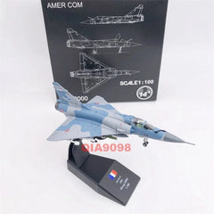 1/100 Scale France 1991 Mirage 2000 Fighter Jet Metal + Plastic Model 07FC0E-D4 - KOEEK