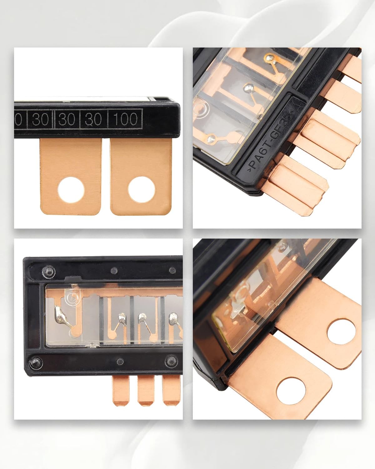 new Multi-Fuse Block 38231-TR0-A01 Fit for Civic 2012-2015, 6 Circuit 32A Black 07FC0E-D4 - KOEEK