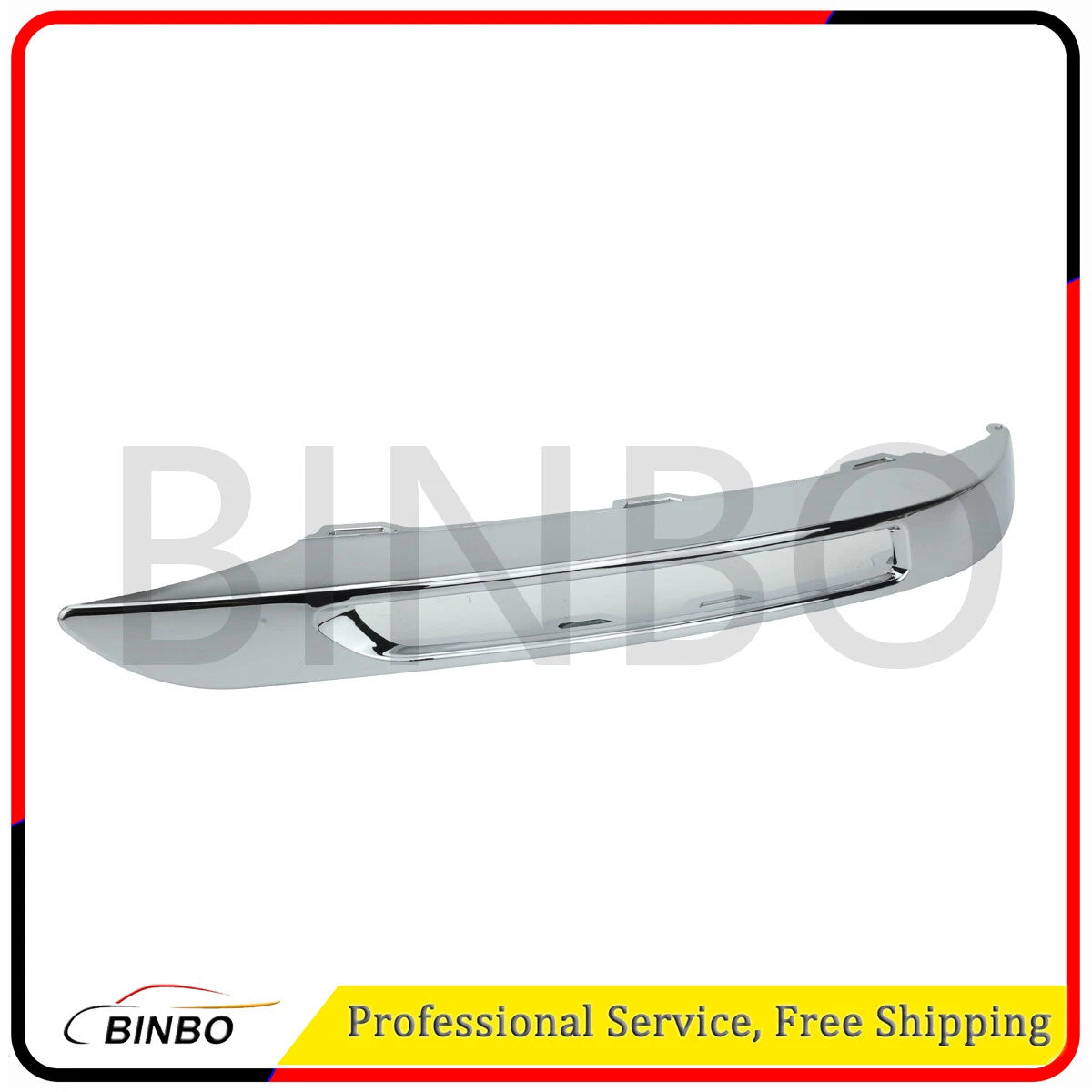 6Pcs Front Fog Light Grille Chrome Trim Cover For 13-15 Mercedes X204 GLK350 07FC0E-D4 - KOEEK