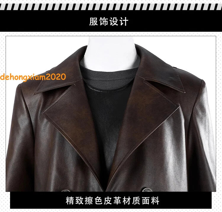 Spider-Man Noir Spider-Man Cosplay Costume Outfit Windbreaker Peter Parker Suit 07FC0E-D4 - KOEEK