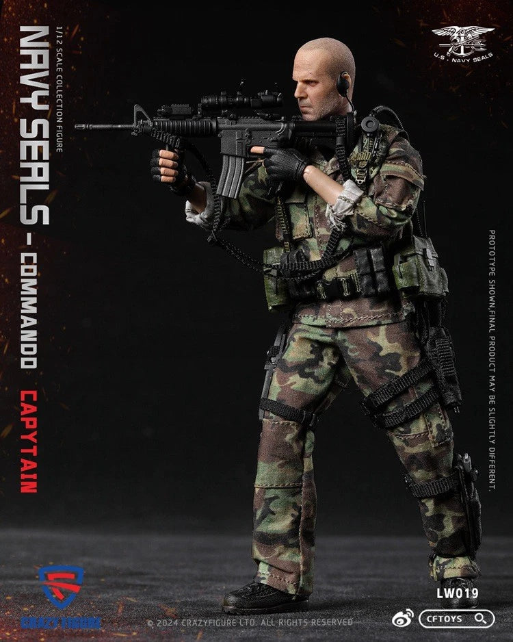 CFTOYS Special Assault Team-Captain 1/12 Soldier Action Figure Model Collection CFTOYS - KOEEK