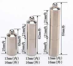 Titanium CNC Waterproof Container Storage Pill Case Medicine Bottle EDC Tool 07FC0E-D4 - KOEEK