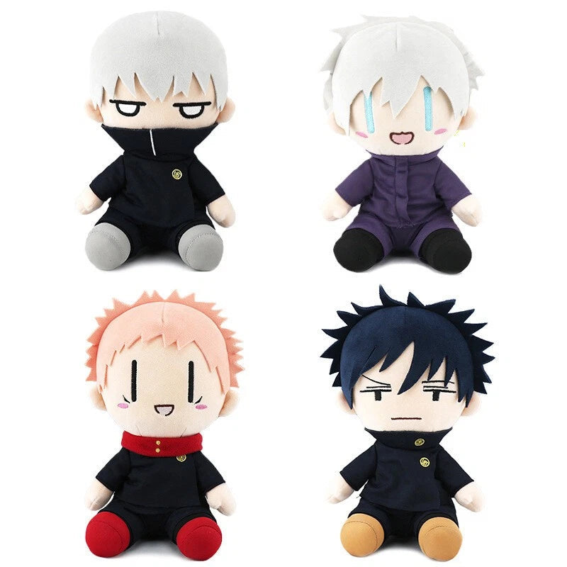 Jujutsu Kaisen Satoru Gojo Student Toy  Cute Plush Doll Cosplay Gift 07FC0E-D4 - KOEEK
