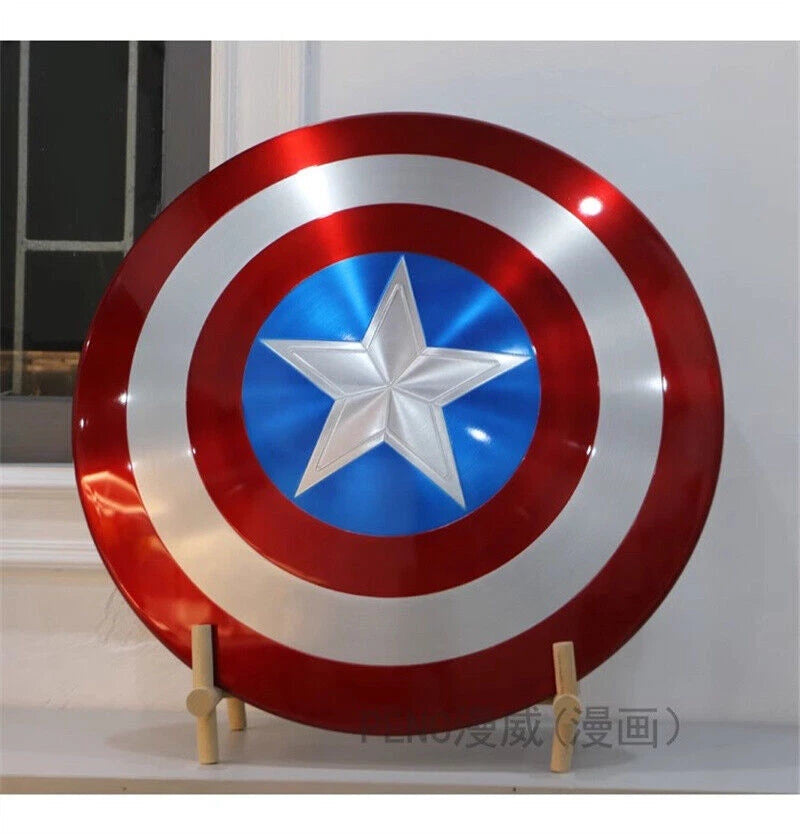 HOT US ! Captain America Shield Marvel Legends 75th Anniversary Alloy Metal 1:1 07FC0E-D4 - KOEEK