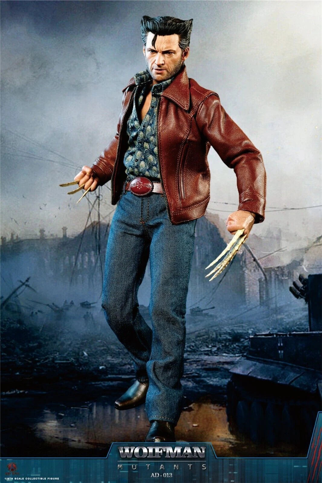 ADD TOYS AD-013 1/6 Wolverine Logan Figure Statue Collection Model Toy Movable 07FC0E-D4 - KOEEK