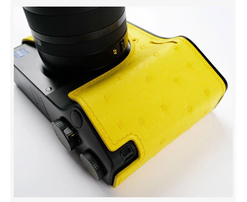 Half Case For ZEISS ZX1  Leather Insert Camera Cover Kontice  Handmade KONTICE - KOEEK