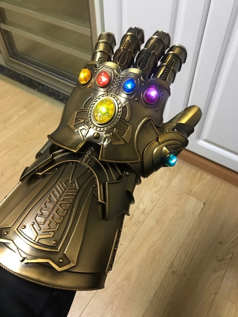 HCMY Thanos Infinity Gauntlet Full Metal 1:1 Wearable Cosplay Statue LED Instock HCMY - KOEEK