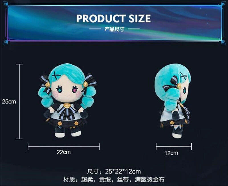 Game LOL League of Legends Gwen Cute Anime Plush Doll Stuffed Toy Girl Xmas Gift 07FC0E-D4 - KOEEK