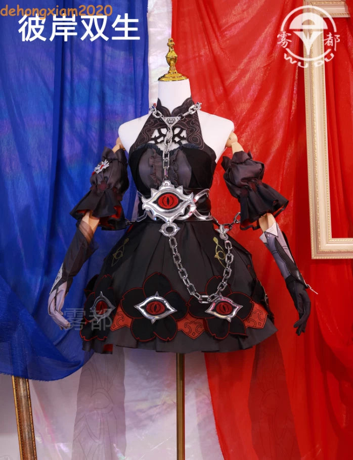 Honkai Impact 3 Seele Vollerei Dress Skirt Outfit Women Cosplay Costume Clothing 07FC0E-D4 - KOEEK