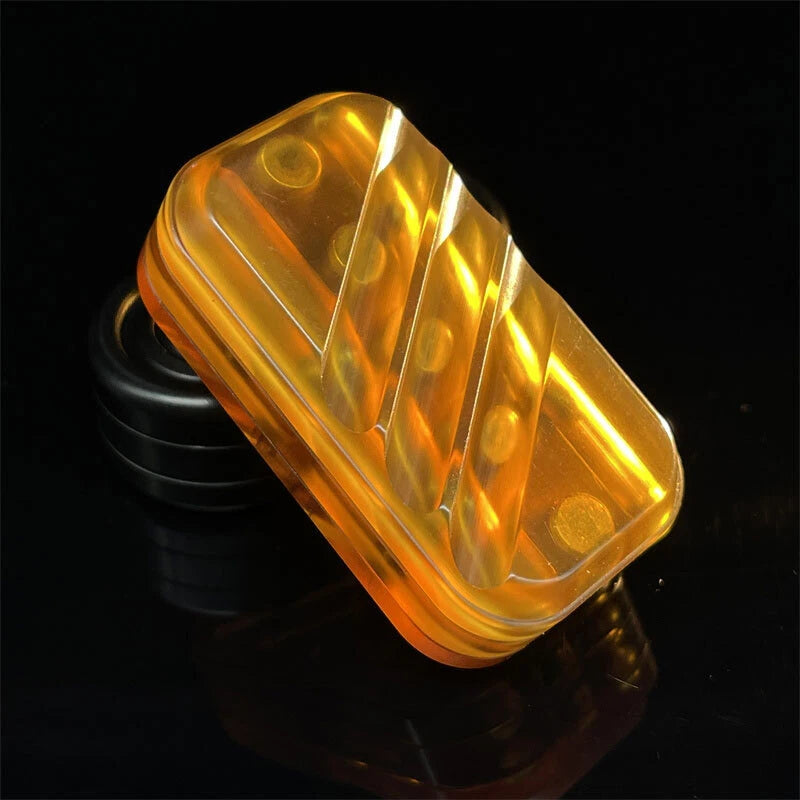 Three Layer PEI Haptic Slider Transparent Amber Fidget Slider EDC Fidget Toys 07FC0E-D4 - KOEEK