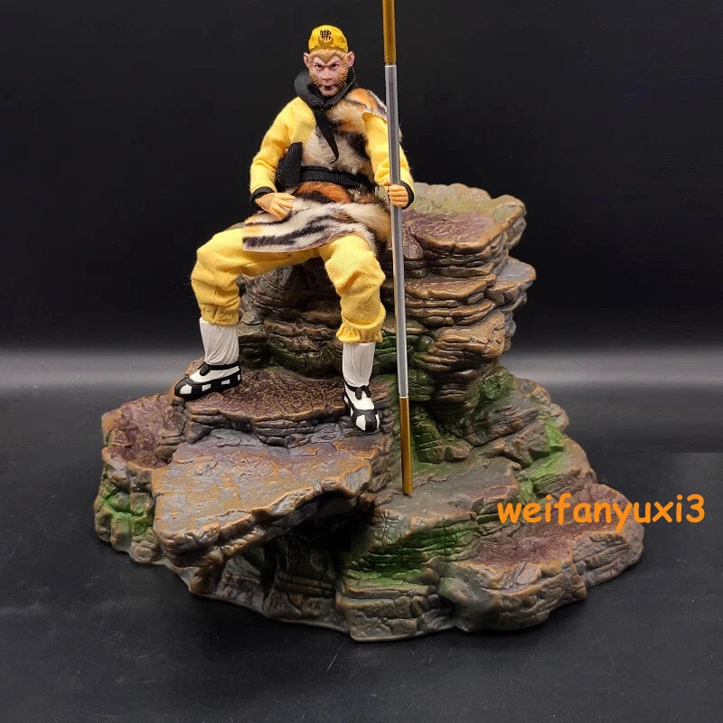 1/6 Scale Rock Platform Base Scene Accessories Prop for 12'' Action Figure Toy 07FC0E-D4 - KOEEK