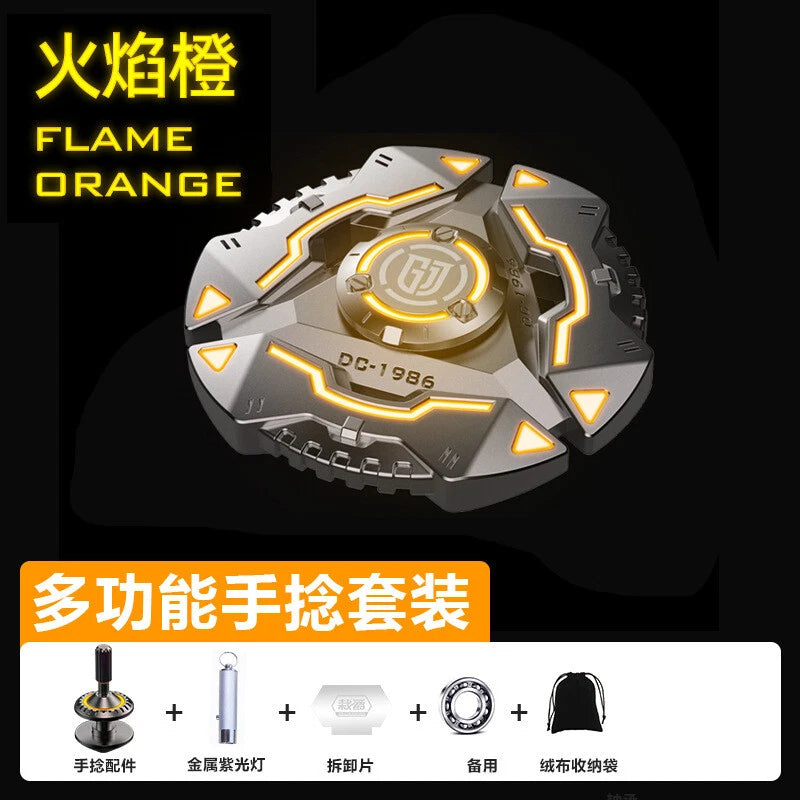 EDC Fidget Spinner Luminous Durable High Speed Silent Bearing Metal Stressrelief 07FC0E-D4 - KOEEK