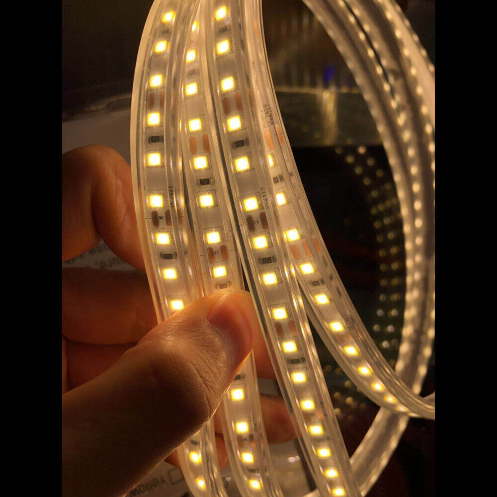 1-15M 24V 2835 120LED/M IP67 White Waterproof Flexible Rope Sign LED Strip Light 07FC0E-D4 - KOEEK