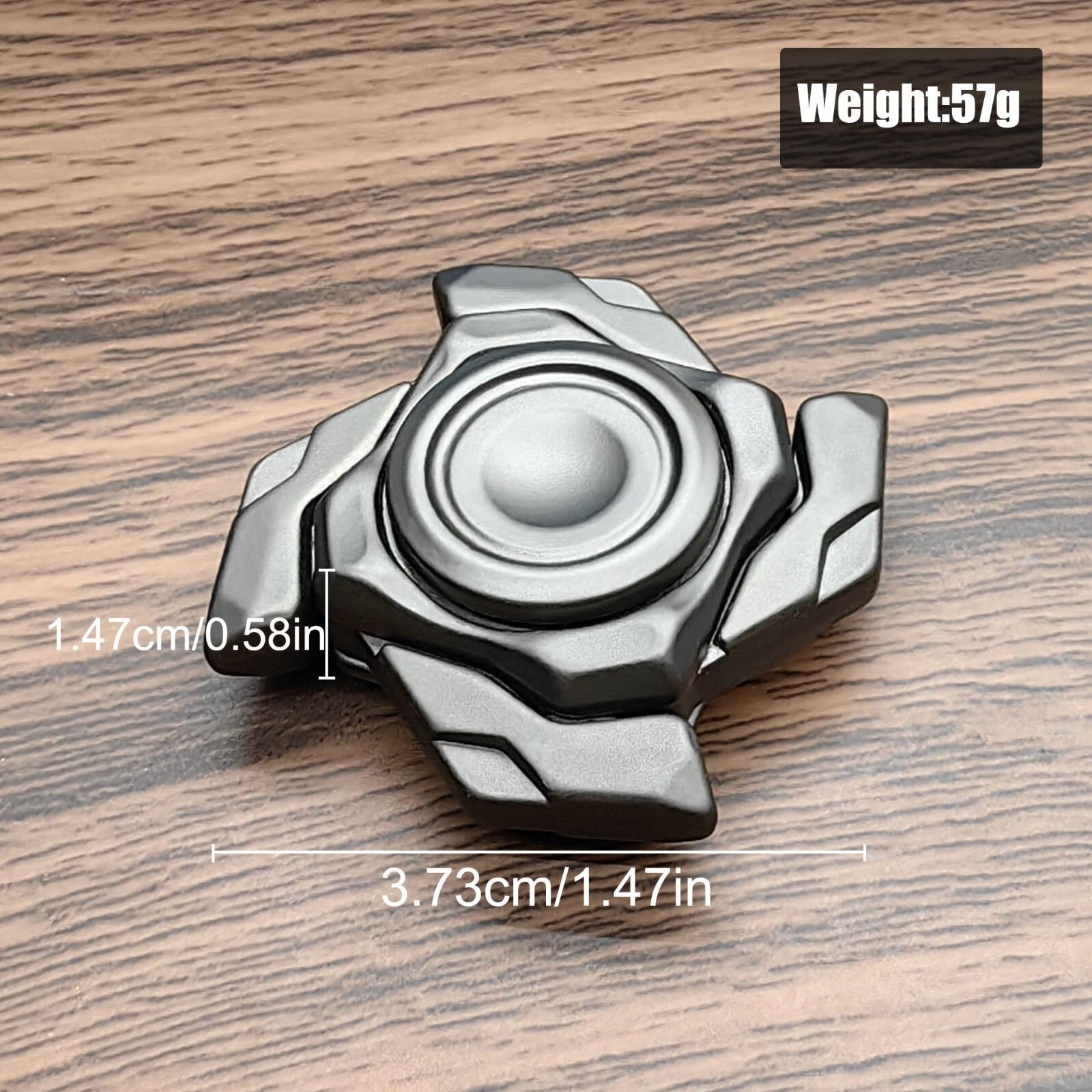 EDC Fidget Toys Stress Relief For Adults Magnetic Metal Open Armor Spinning Top 07FC0E-D4 - KOEEK