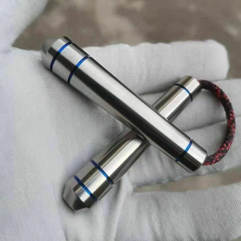Titanium Mini Finger Extreme Play Boring Decompression Outdoor Pendant EDC Tool EDC - KOEEK