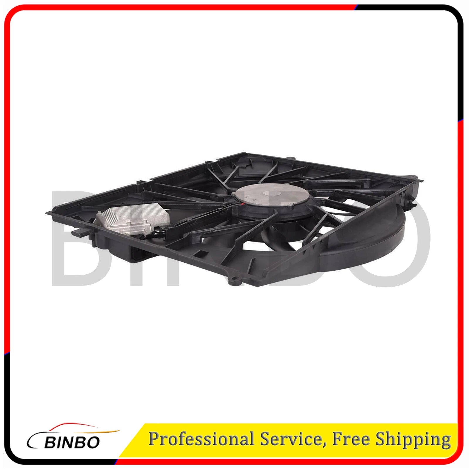 Brushless Motor Cooling Fan for Mercedes-Benz C215 W220 S500 S600 A2205000293 07FC0E-D4 - KOEEK