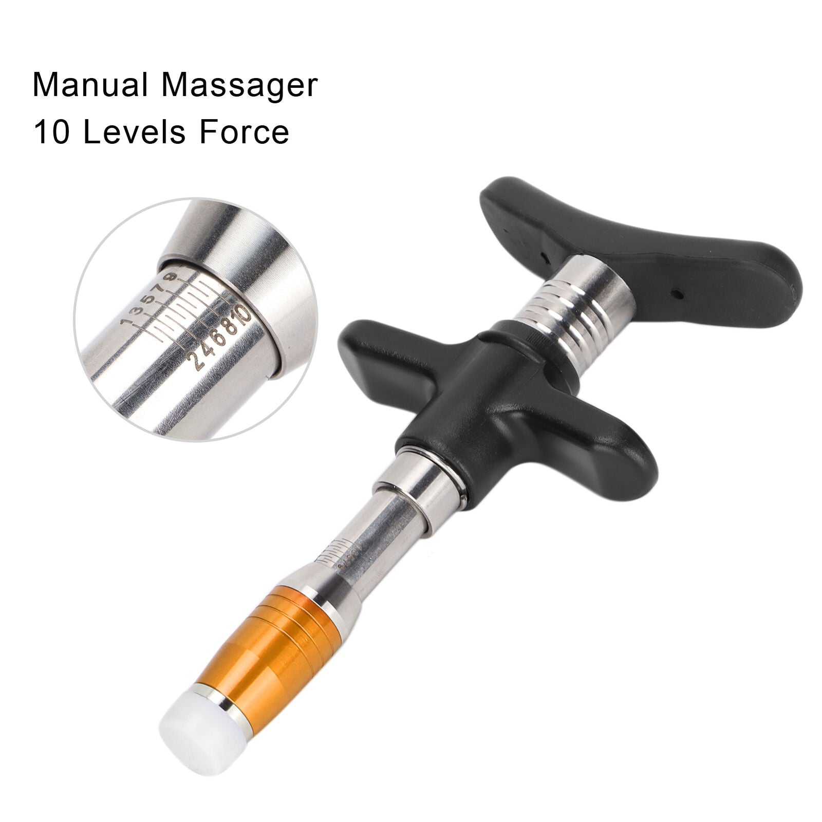 new Manual Chiropractic Adjusting Tool Gun Therapy Spine Correction Massager US koeek - KOEEK