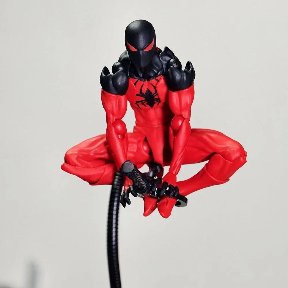 CT Toys Messtoys Spider-Man Kaine Parker Red Spider Action Figure Boxed US STOCK CT_TOYS - KOEEK