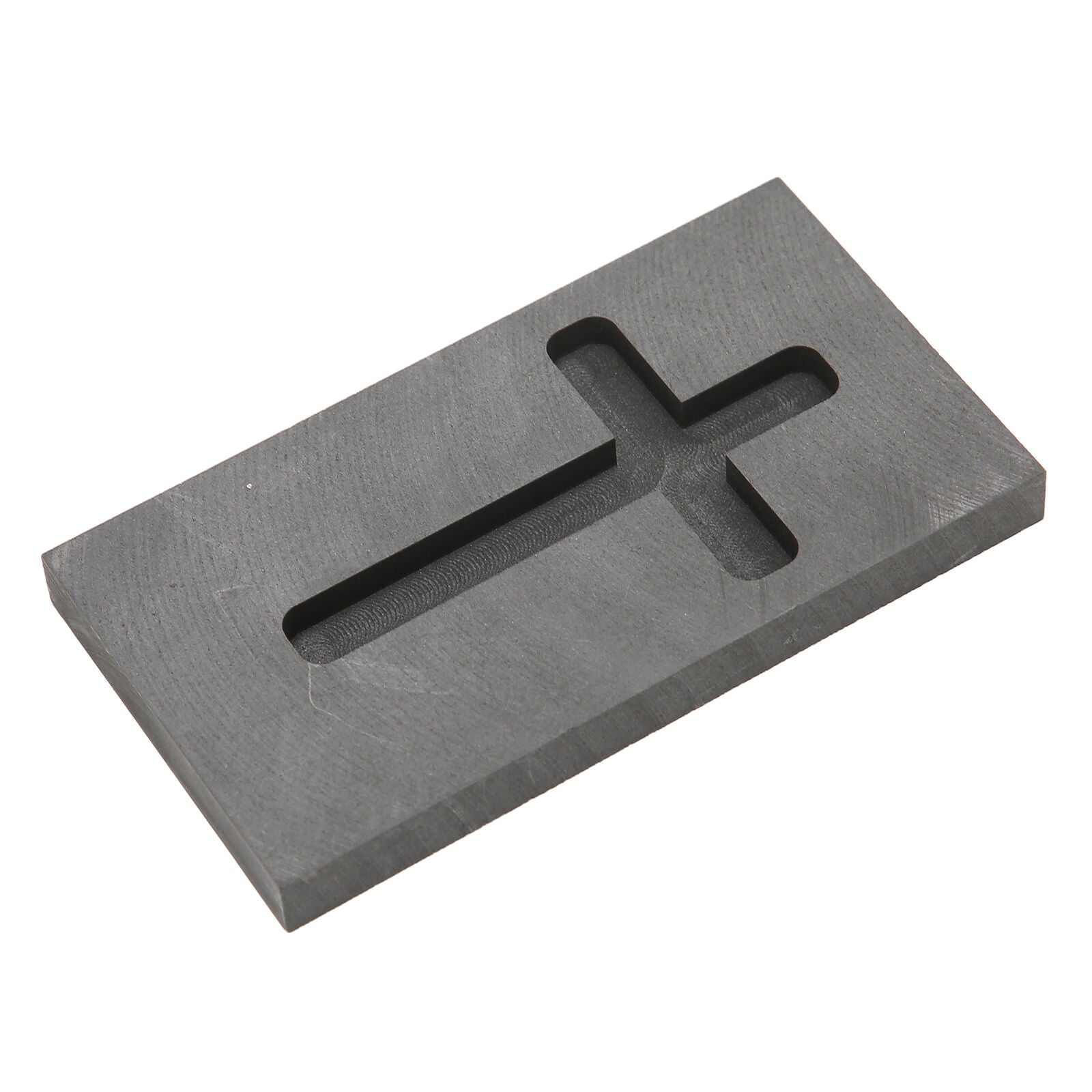 new Crucible Graphite Ingot Mold Melting Casting Refining Gold Silver Metal Smelt US koeek - KOEEK