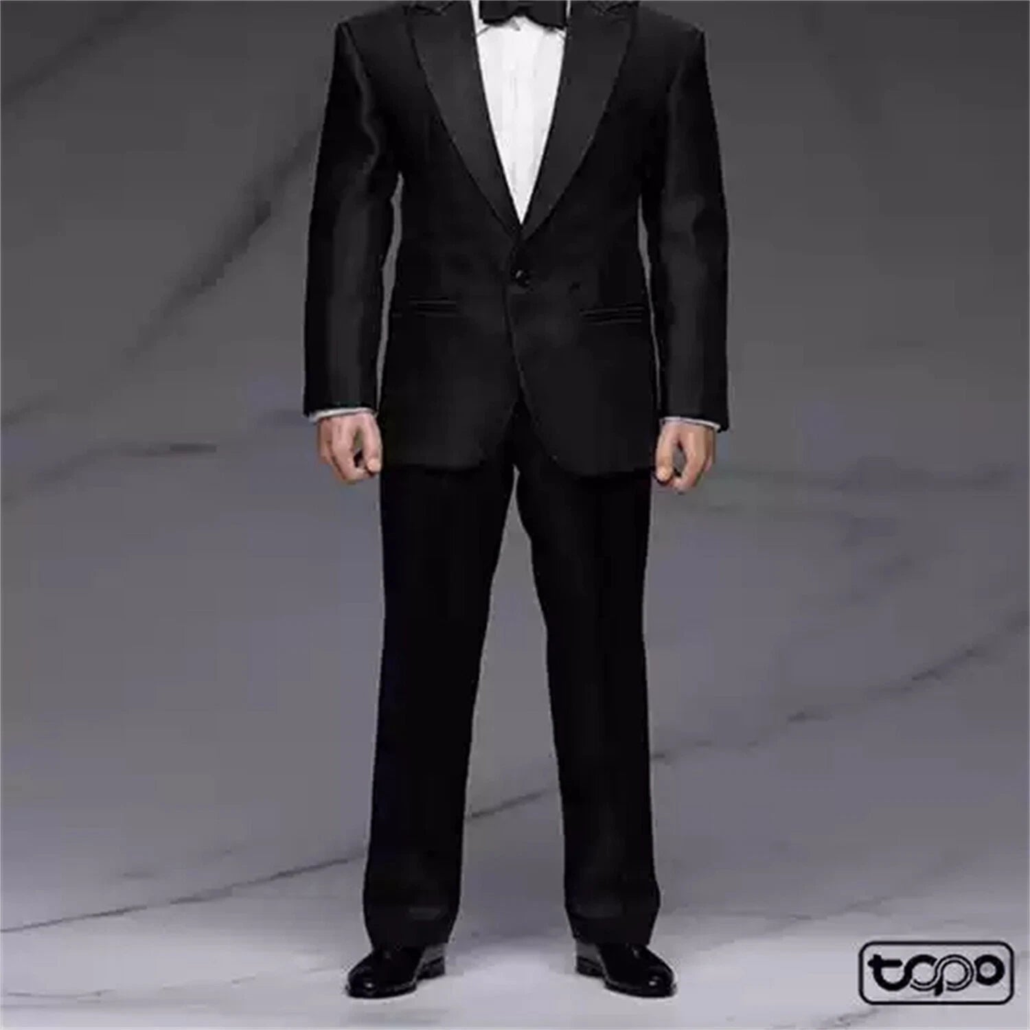 TOPO STUDIO TP021 1/6 Agent Black Suit Accessories With Body No Head INSTOCK TOPO_STUDIO - KOEEK