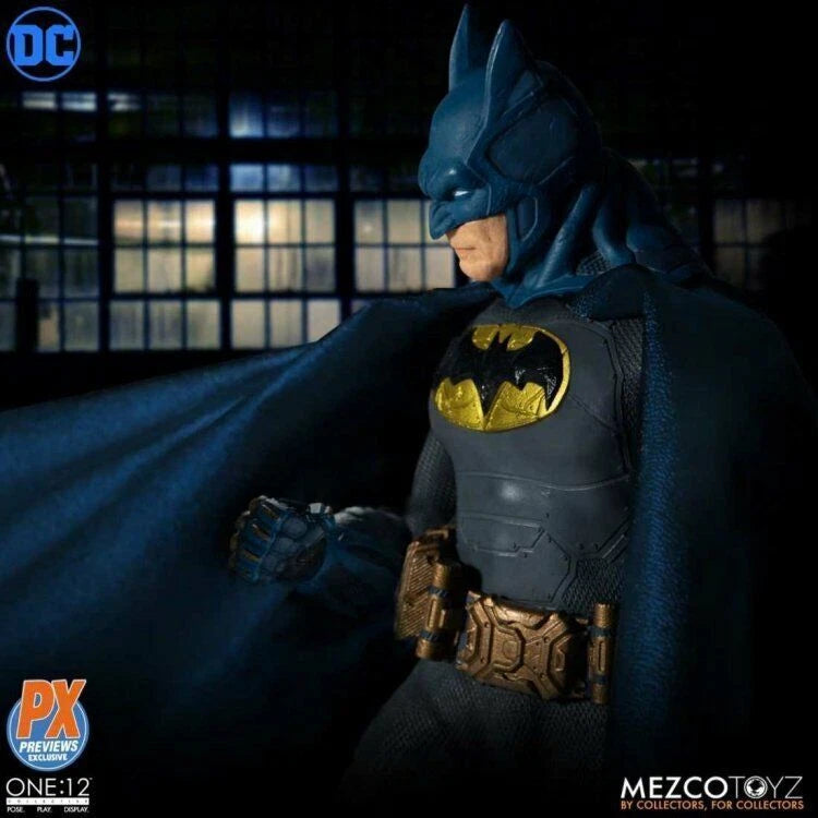 Mezco Toyz THE Batman Blue Exclusive PX Ver. 1/12 Action Figure Collection MEZCO - KOEEK