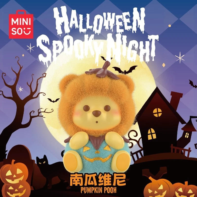 MINISO Disney Winnie the Pooh Halloween Spooky Night Series Blind Box Toy 07FC0E-D4 - KOEEK