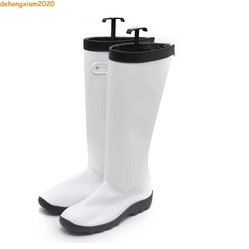 The Fantastic Four: First Steps Invisible Woman Shoes Halloween White Long Boots 07FC0E-D4 - KOEEK