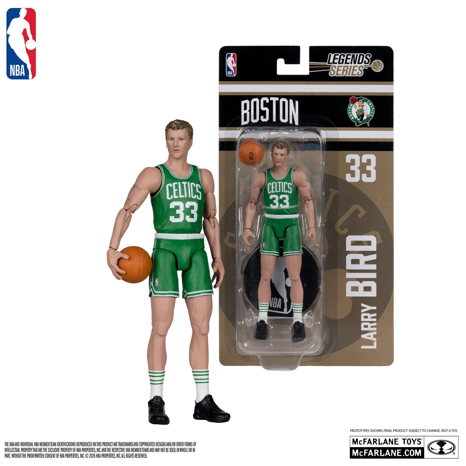 McFarlane Basketball Stars Larry Bird Magic Johnson 6" Action Figures Presale 07FC0E-D4 - KOEEK
