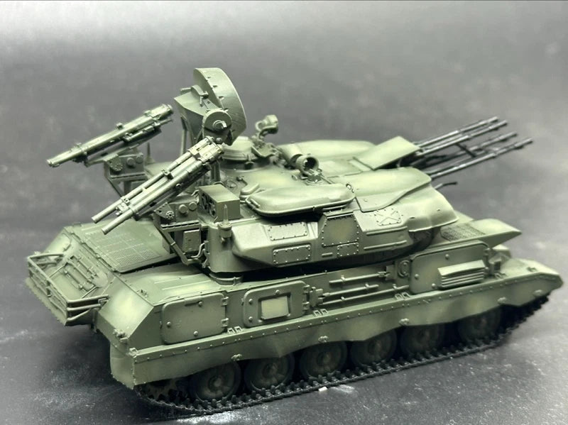 Soviet "Shilka River M4/ZSU-23-4 anti-aircraft gun"3D 1/72 Printed Painted Model 07FC0E-D4 - KOEEK