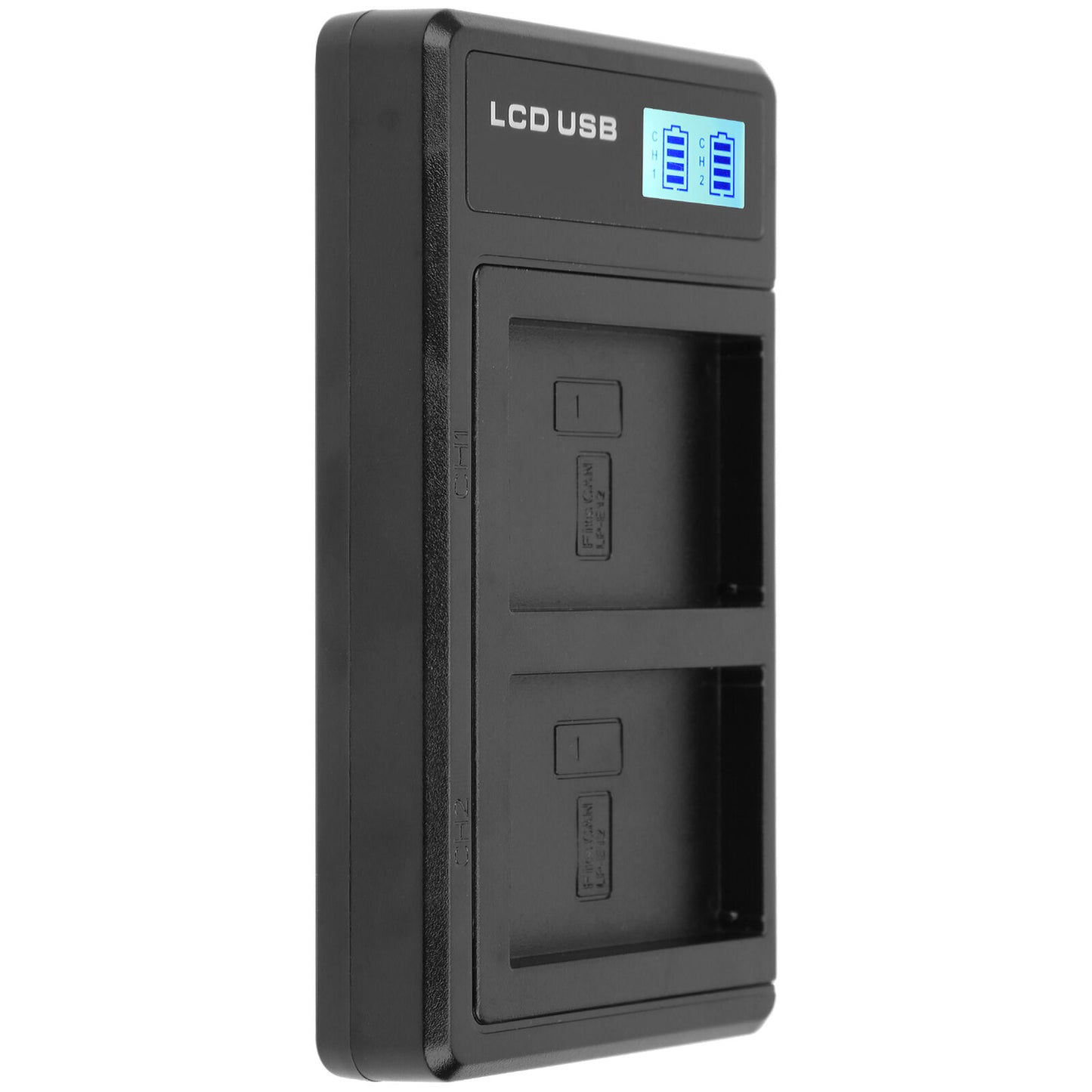 new Camera Dual Charger With LCD Display For LPE12 Battery USB Portable Charger koeek - KOEEK