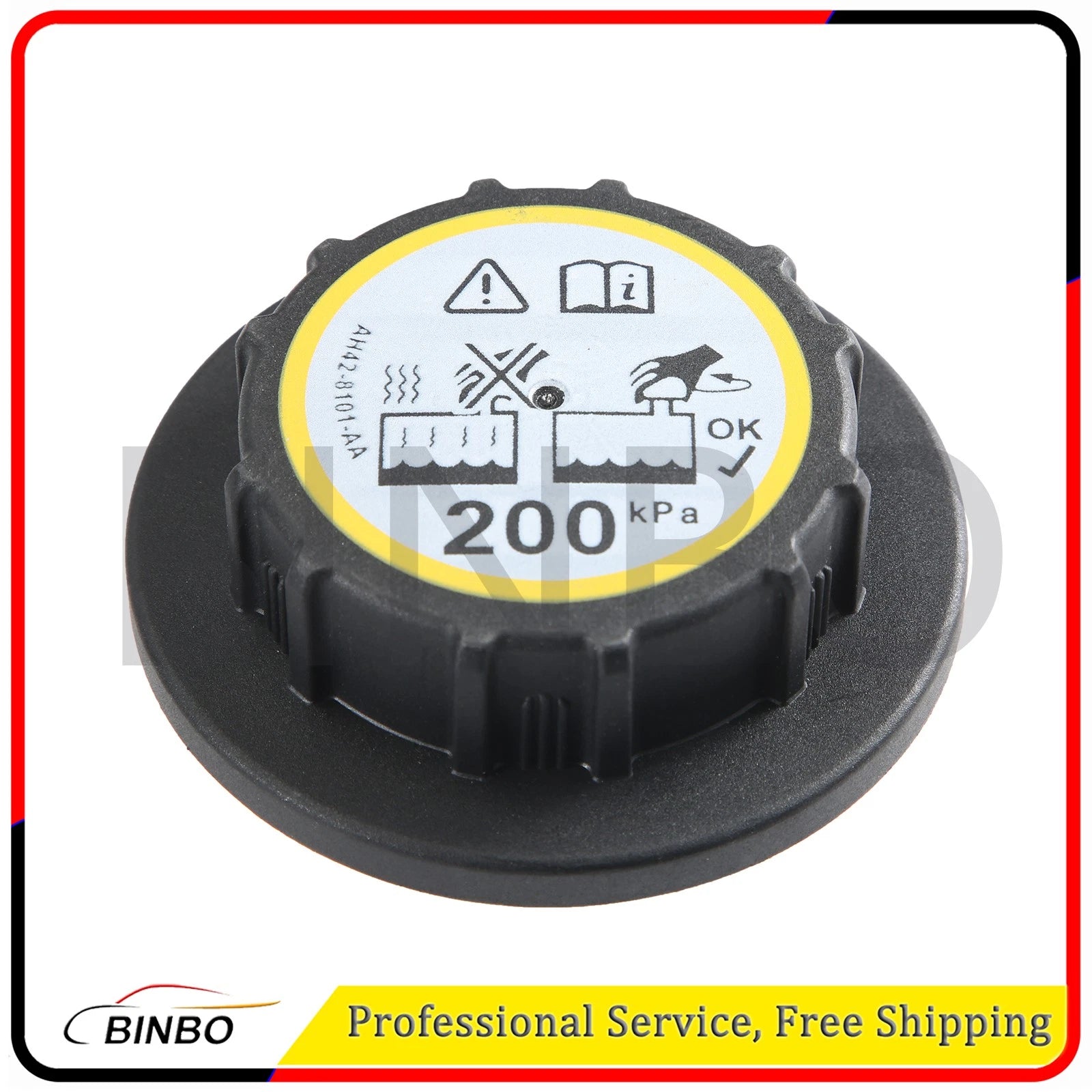 Radiator Pressure Coolant Reservoir Overflow Tank Cap for Land Rover LR4 07FC0E-D4 - KOEEK