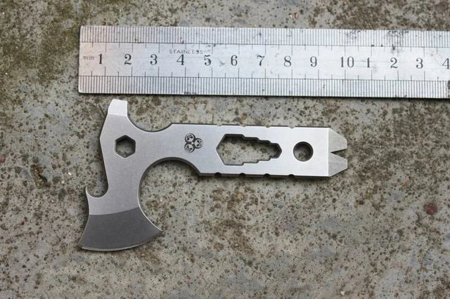 EDC MG N690 Blade Mini Multifunctional Hatchet Axe Outdoor Pocket Survival Tools MG - KOEEK