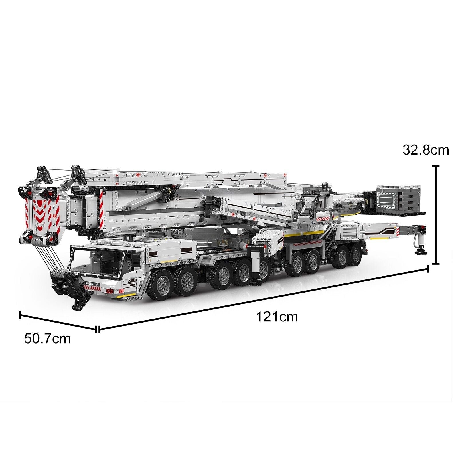 new Mould King 17007 Liebherr LTM 11200 Crane Truck Vehicle Building Block RC Toy MOULD KING - KOEEK