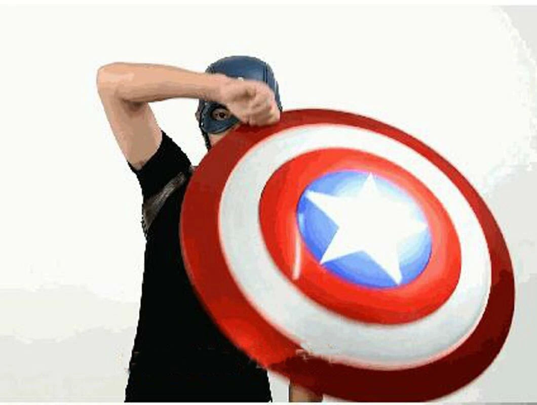Electromagnetic Leather Belt Iron piece kit for Captain America Shield Cos Prop 07FC0E-D4 - KOEEK