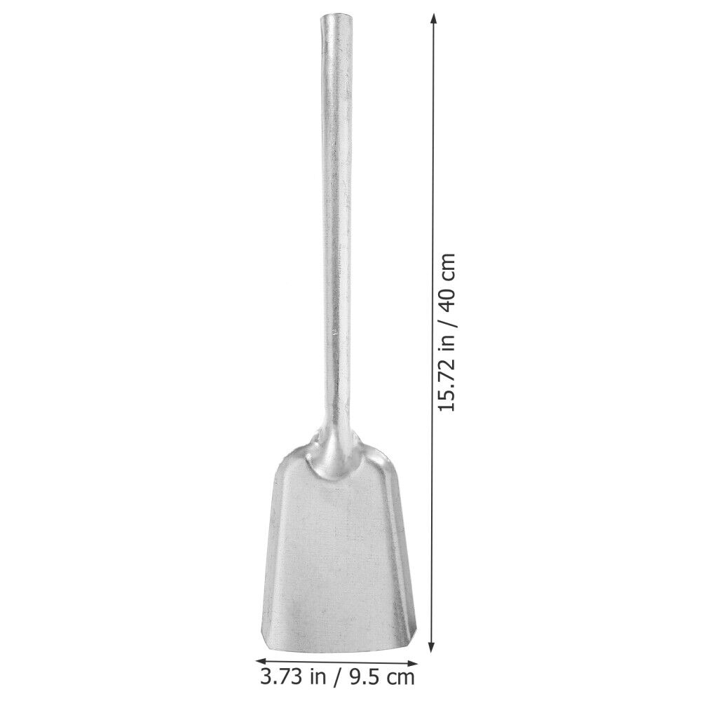 new  Iron Shovel Stove Shovel Fire Stove Charcoal Scoop Indoor Dustpan Bbq Pellet koeek - KOEEK