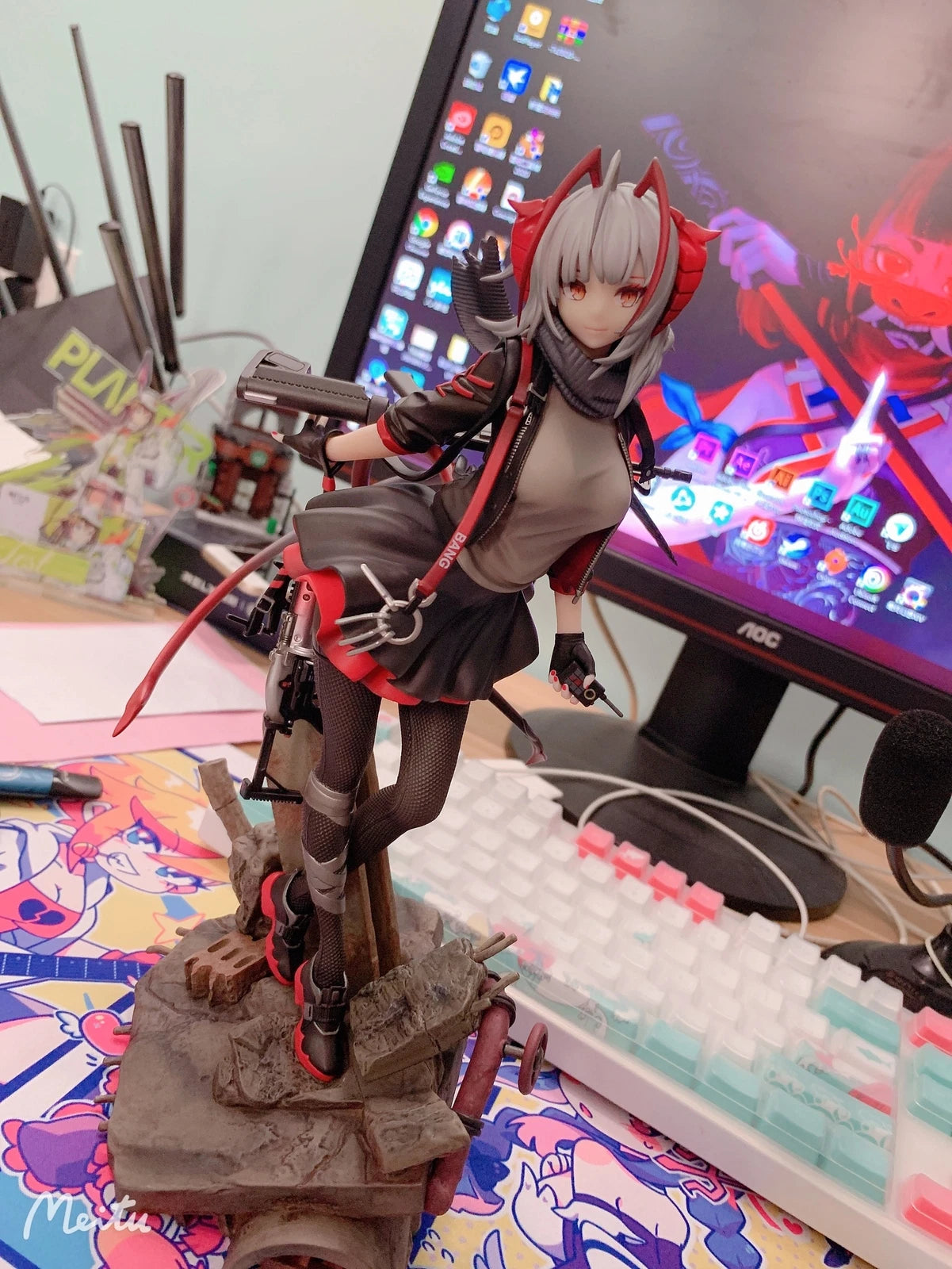 Arknights W 1/7 Finished PVC Action Figure Statue Game Model Collectibles 29 cm ARKNIGHTS - KOEEK