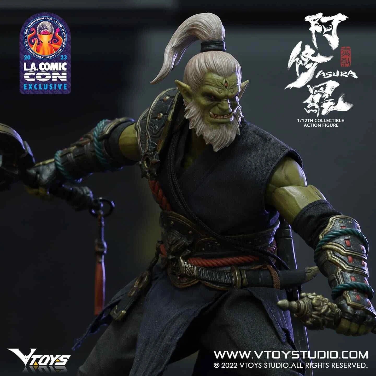 VTOYS 1/12 ASURA LACC23 Green Deluxe Ver Action Figure 6in Model Toy Gift VTOYS - KOEEK
