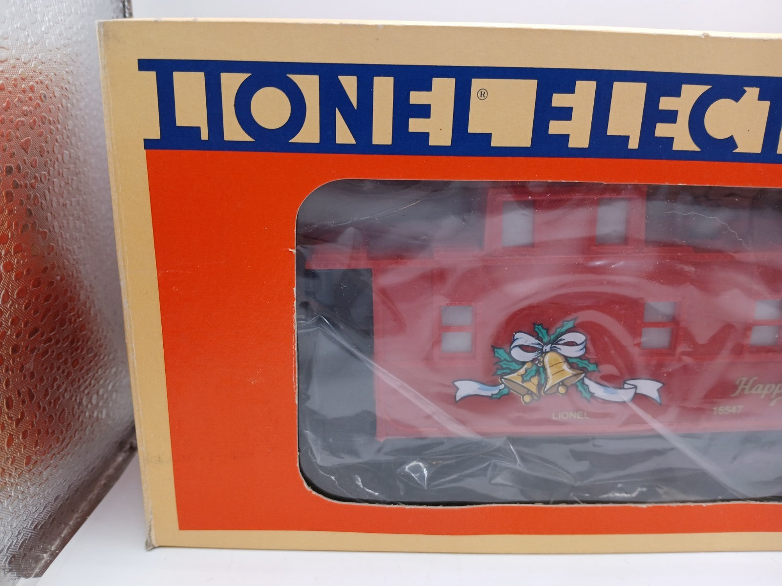 Vintage  Lionel 6-16547 "O" Lighted Christmas Caboose Happy Holidays LIONEL - KOEEK