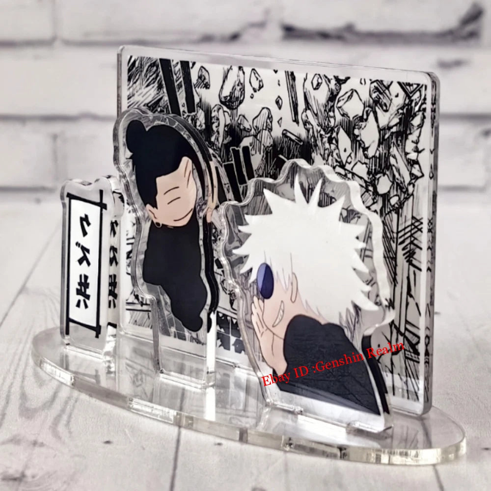Anime Jujutsu Kaisen Satoru Gojo Acrylic Desktop Stand Figure Collection Gift 07FC0E-D4 - KOEEK