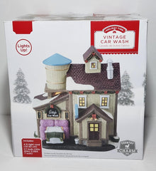 2020 Holiday Time Vintage Car Wash Christmas Village Lighted Building HOLIDAY TIME - KOEEK