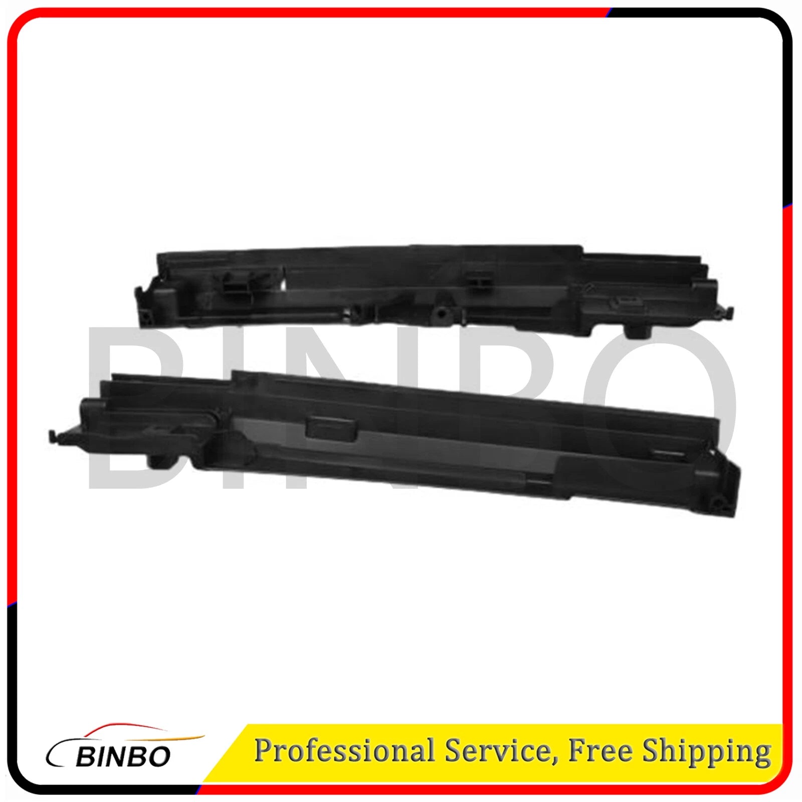 Pair for BMW F30 328i 335i F32 428i 435i Right and Left Radiator Bracket 07FC0E-D4 - KOEEK