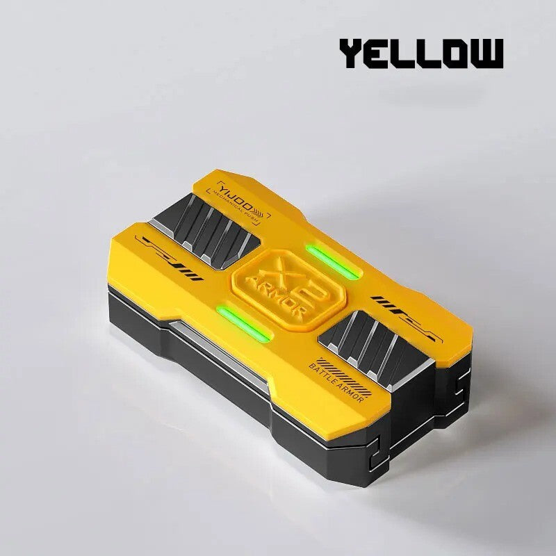 EDC Cyber Mecha Mechanical Structure Haptic Slider Fidget Toys Adult ADHD Tool 07FC0E-D4 - KOEEK