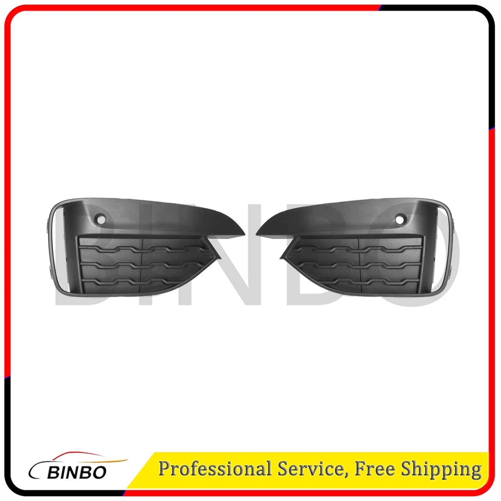 Fit 2015-2019 BMW X6 F16 sDrive35i xDrive35i Front Left&Right Bumper Grille Pair 07FC0E-D4 - KOEEK