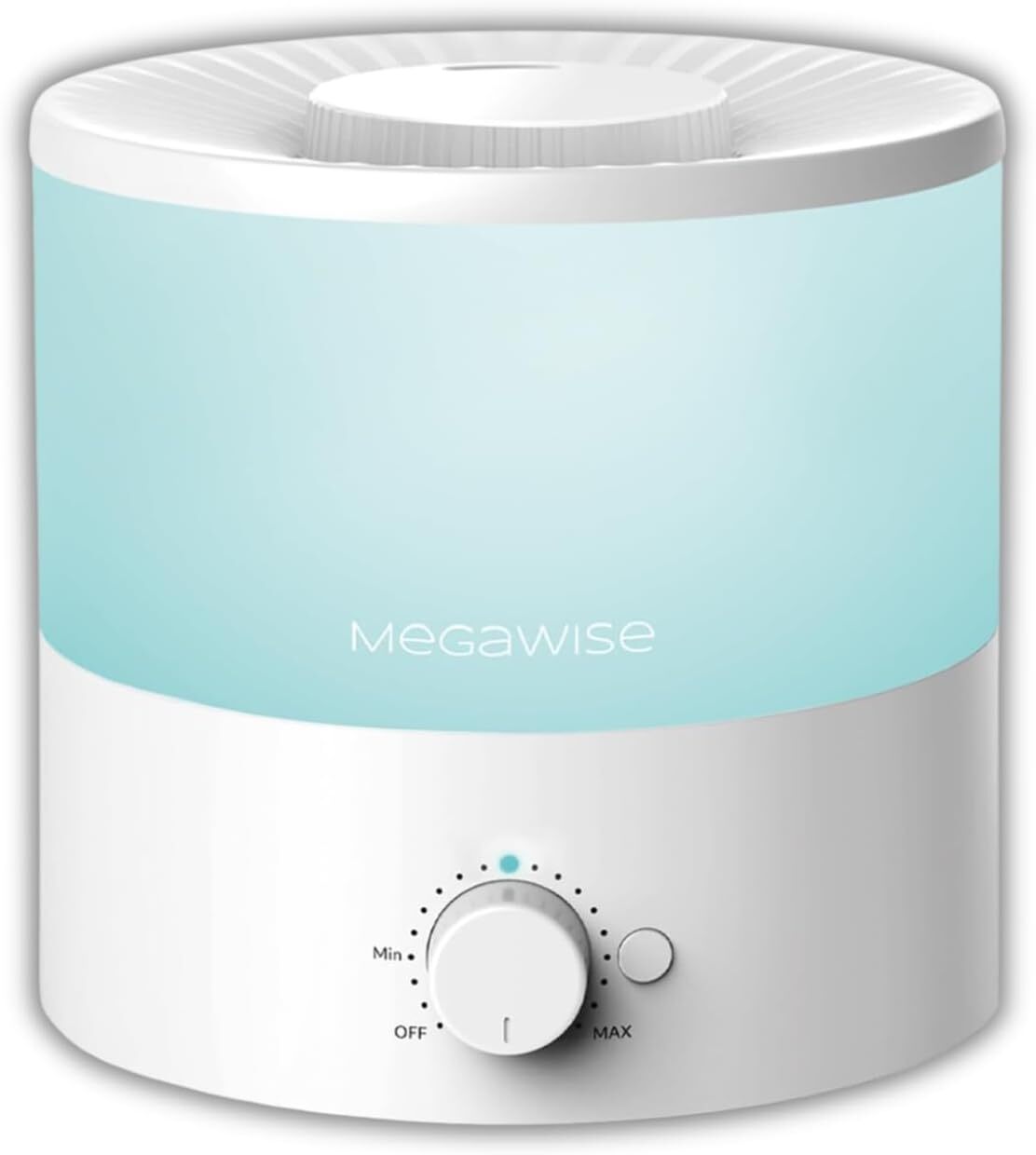 new MegaWise Ultrasonic Cool Mist Humidifier SK7620-1.5L Capacity, White MEGAWISE - KOEEK