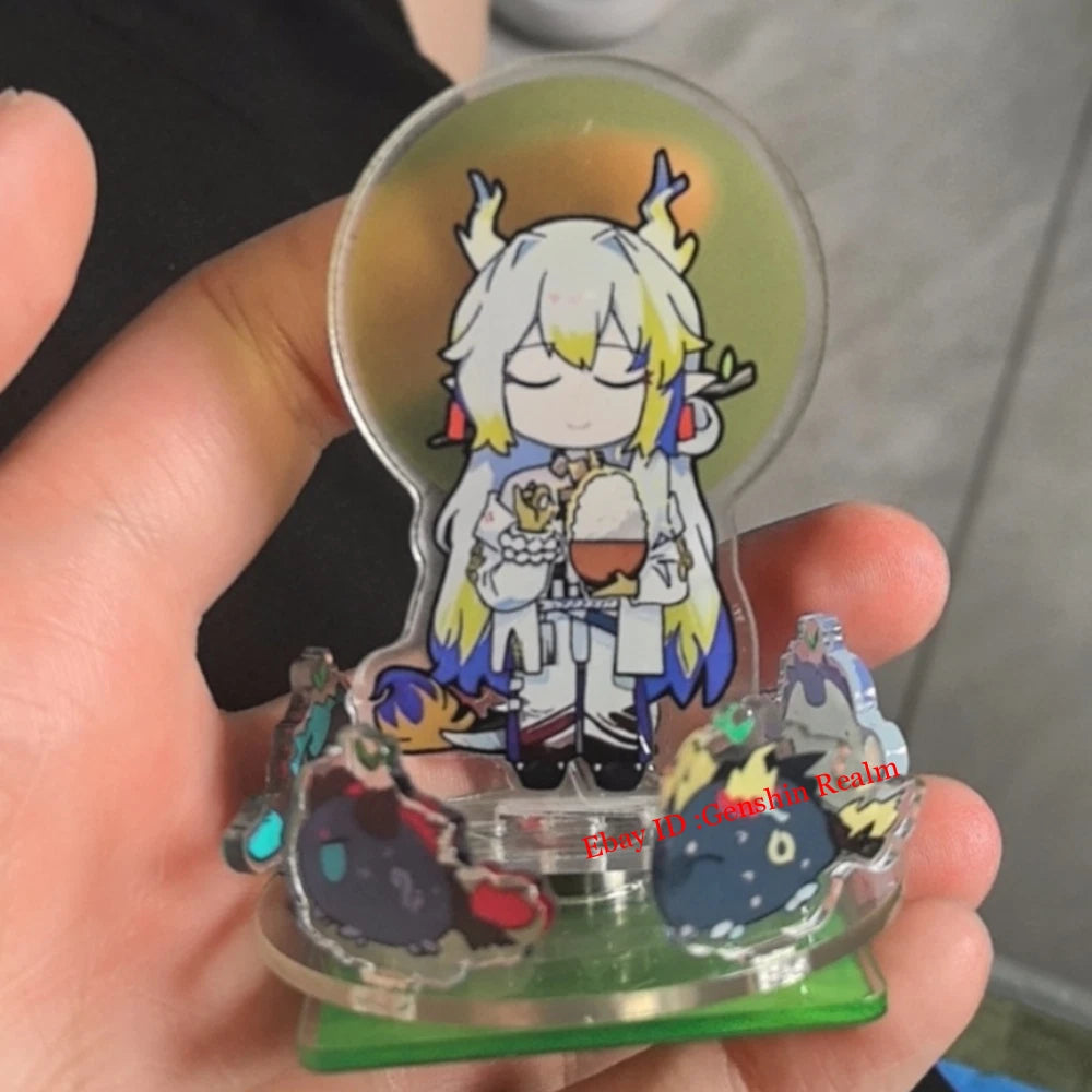 Anime Arknights Shu Rotate Acrylic Desktop Stand Collection Decor Gift 07FC0E-D4 - KOEEK