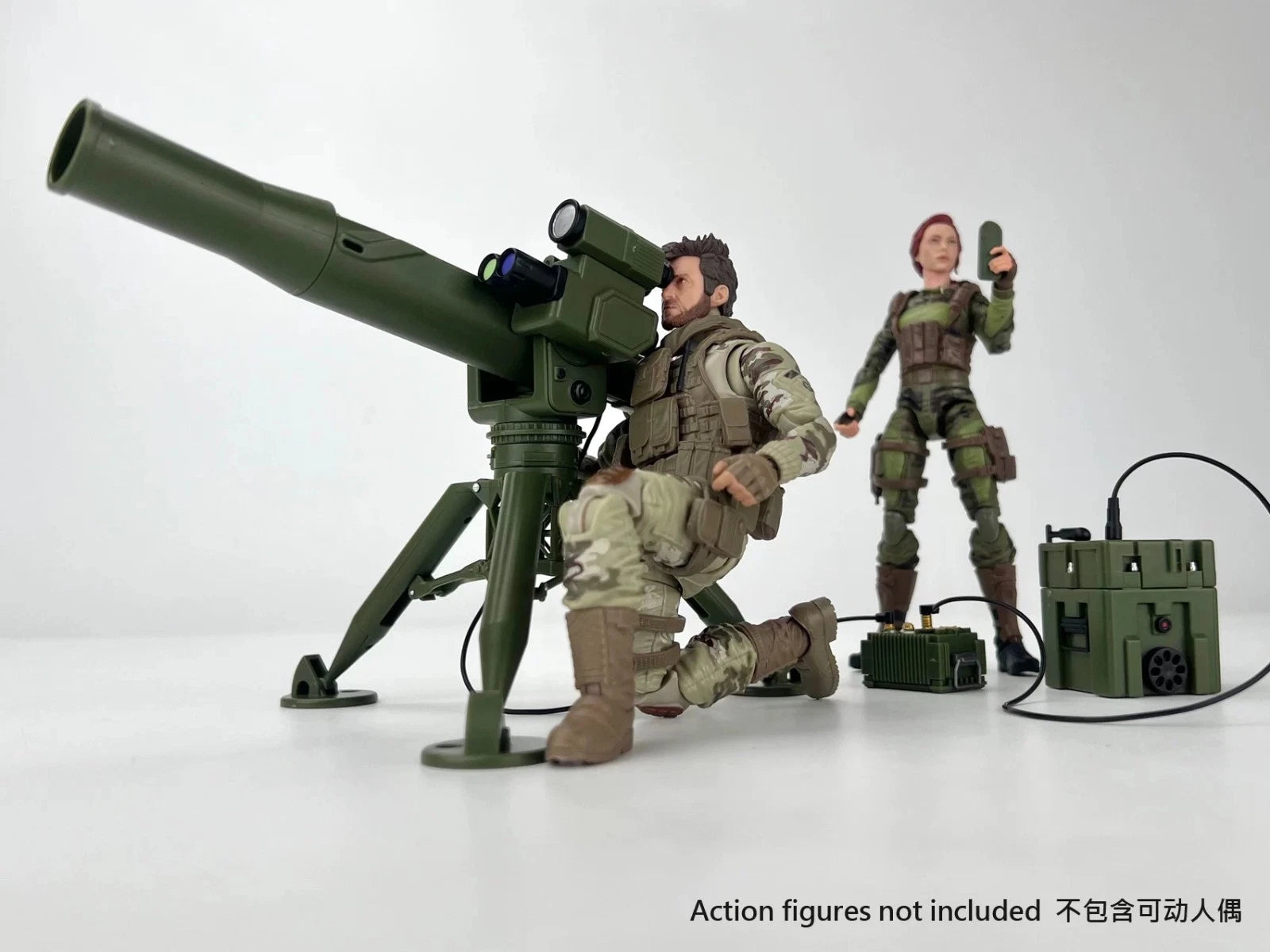 FansHobby VEA-01 Missile Launcher 1/12  For 6 Inch Action Figures Model kit FANSHOBBY - KOEEK