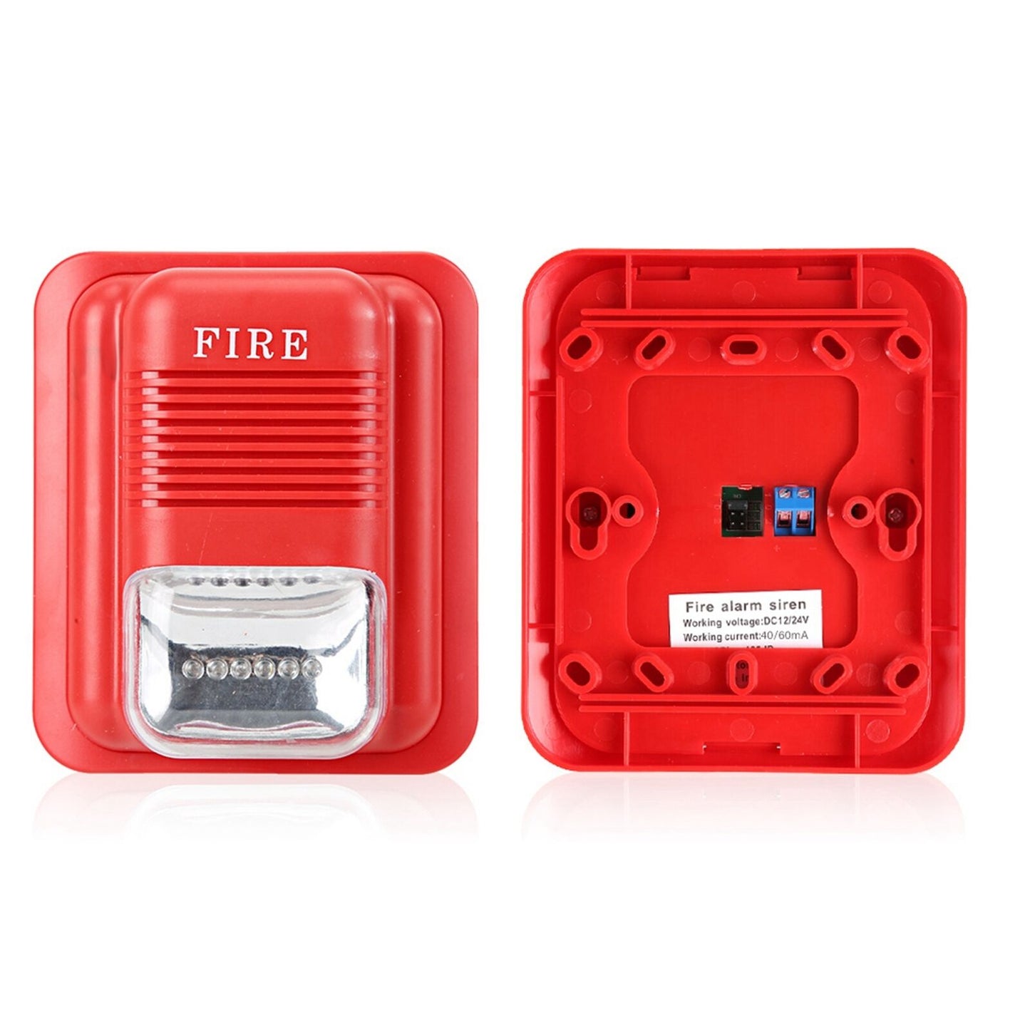 new Single Action Manual Pull Station Sound And Light Fire Protection Alarm Warning koeek - KOEEK