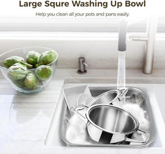 Stainless steel dishwashing basin, multi-functional sink dishwashing basin 07FC0E-D4 - KOEEK